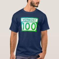 Cartel de la ruta Vermont 100 (capeado)