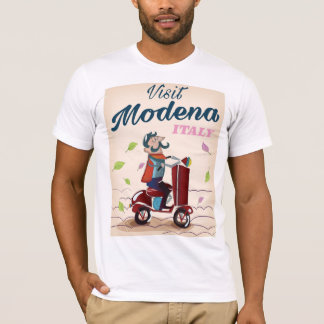 Camiseta Cartel de Modena Italy Scooter travel