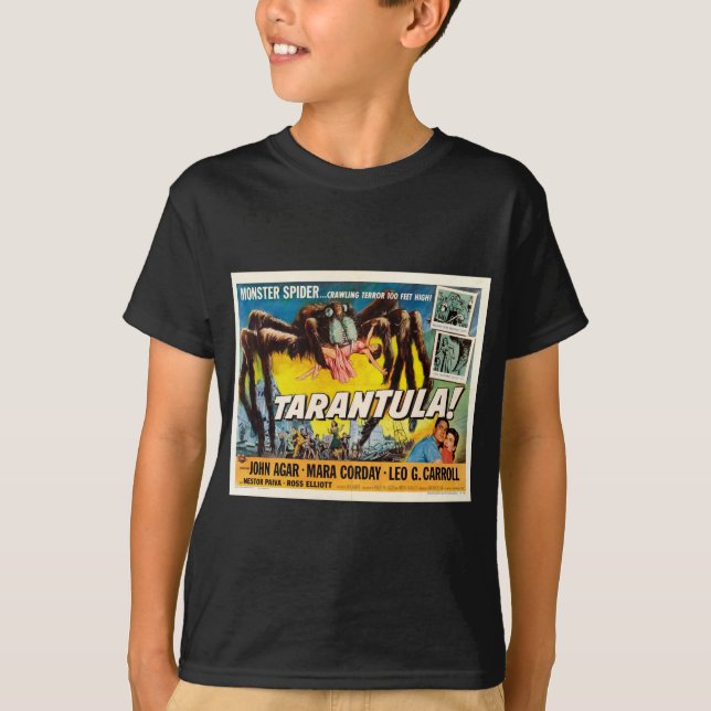 Camiseta Cartel de película 1955 del Tarantula (Anverso)