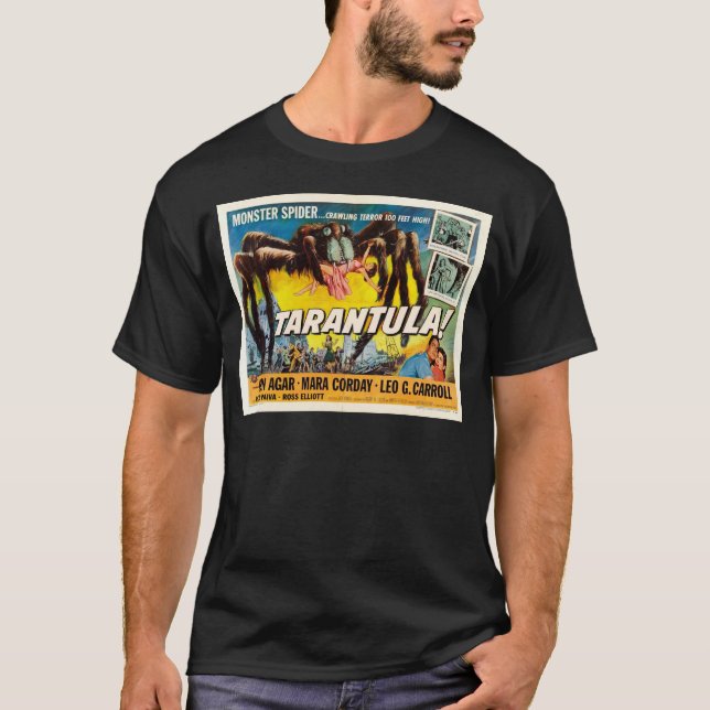 Camiseta Cartel de película 1955 del Tarantula (Anverso)