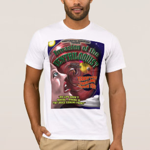 Camiseta Cartel de película retro de Sifi del ventrílocuo