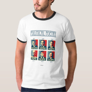 Camiseta Cartel de Poesía Política - Tentáculo Dope Esperan