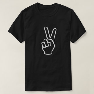 Camiseta Cartel de signo de paz