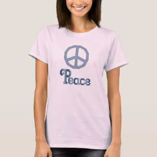 Camiseta Cartel de signo de paz