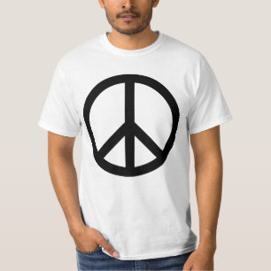 Camiseta Cartel de signo de paz