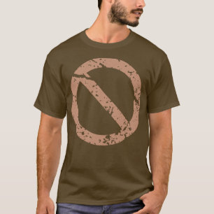 Camiseta Cartel de stop vintage