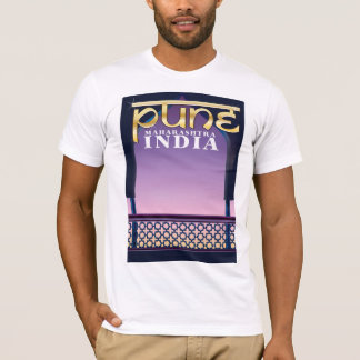 Camiseta Cartel de vacaciones de Pune, Maharashtra India