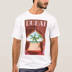 Camiseta Cartel de viaje al Palacio de Dubái