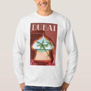 Camiseta Cartel de viaje al Palacio de Dubai