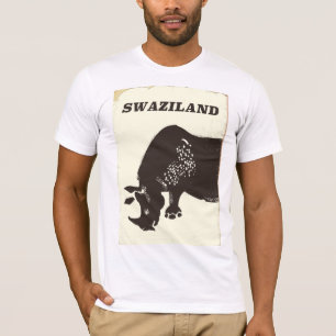 Camiseta Cartel de viaje de ciervo de las Tierras Altas de