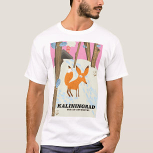 Camiseta Cartel de viaje de Kaliningrado "para una aventura