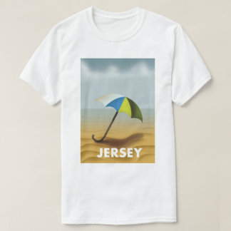 Camiseta Cartel de viaje de la vieja Jersey.