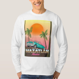 Camiseta Cartel de viaje de Mazatlán México