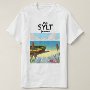 Camiseta Cartel de viaje de Sylt Germany