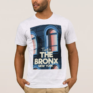 Camiseta Cartel de viaje del Bronx en Nueva York