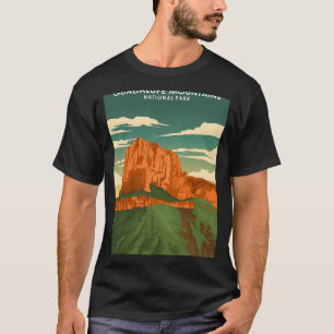 Camiseta Cartel de viaje del Parque Nacional de las Montaña