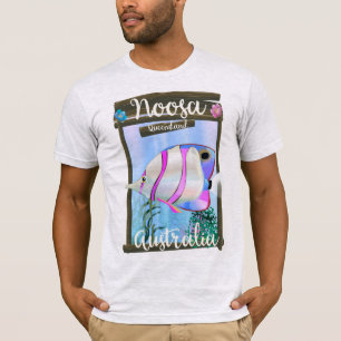 Camiseta Cartel de viaje vintage de Noosa Australia