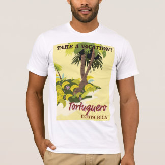 Camiseta Cartel de viaje vintage de Tortuguero, Costa Rica