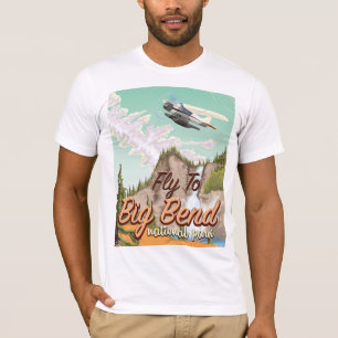 Camiseta Cartel de viaje vintage del parque nacional Big Be