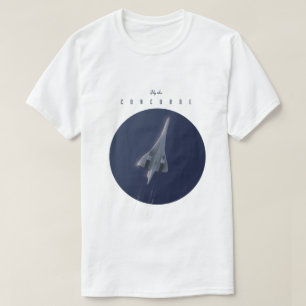 Camiseta Cartel de viaje Vuela en Concorde