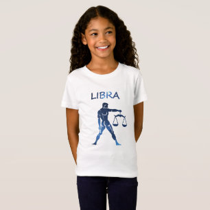 Camiseta Cartel de Zodiac Libra Ringer T-Shirt