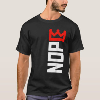Camiseta Cartel vertical de protesta sin reyes