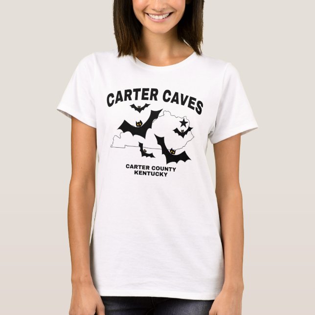 Camiseta Carter Caves Kentucky (Anverso)