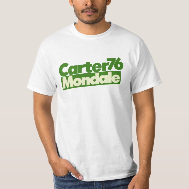 Camiseta Carter Mondale Vintage Politics (Anverso)