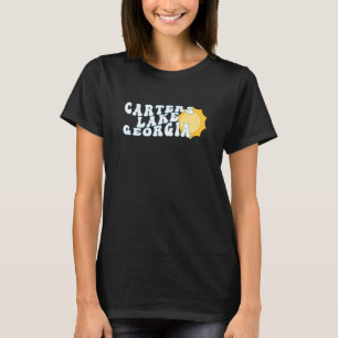 Camiseta Carters Lake Georgia GA Sunrise Vacation Souvenir