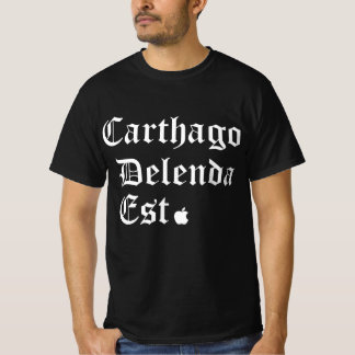 Camiseta “Carthage Must Fall” - The Zuckerberg Statement T