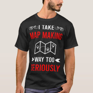 Camiseta Cartografía Cartógrafo Mapa Cartografía Cartógrafo