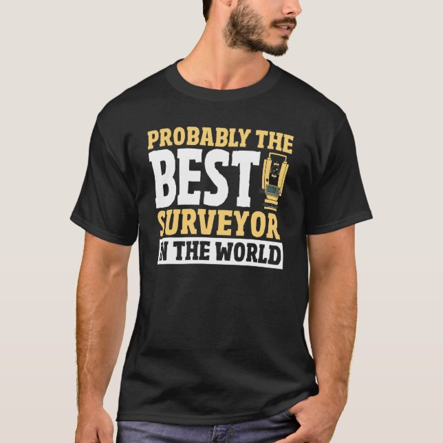 Camiseta Cartografo Land Recorder Land Surveillance Land S (Anverso)