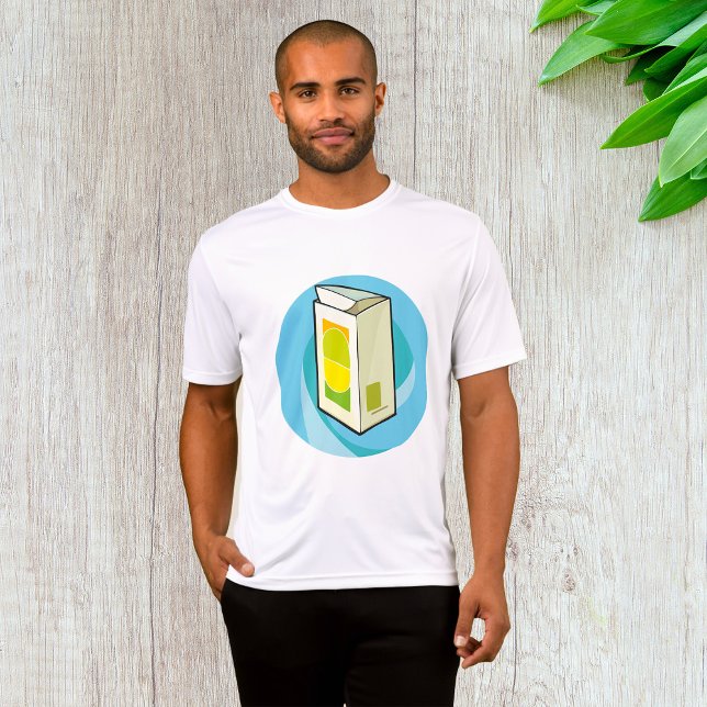 Camiseta Cartón de jugo colorido moderno Mínimo (Subido por el creador)