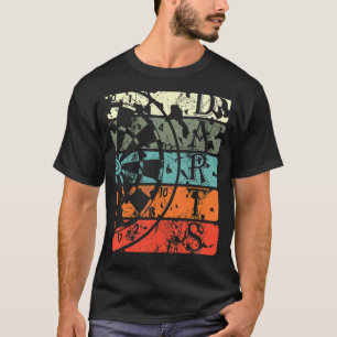 Camiseta Cartón retro 180 tablero masculino vintage 2