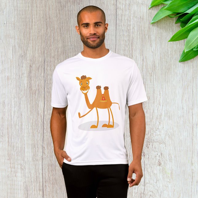Camiseta Cartoon Camel Smiling Desert Animal Character (Subido por el creador)
