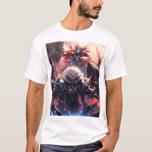Camiseta Cartoon Galleon Sailing on Blue Water