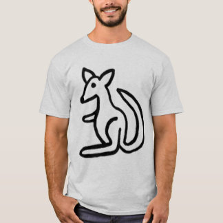 Camiseta cartoon_kangaroo_j,