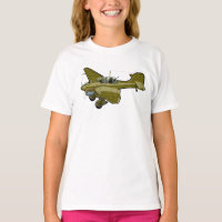 Cartoon retro bomber