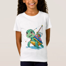 Camiseta Cartoon Sea Turtle T-Shirt