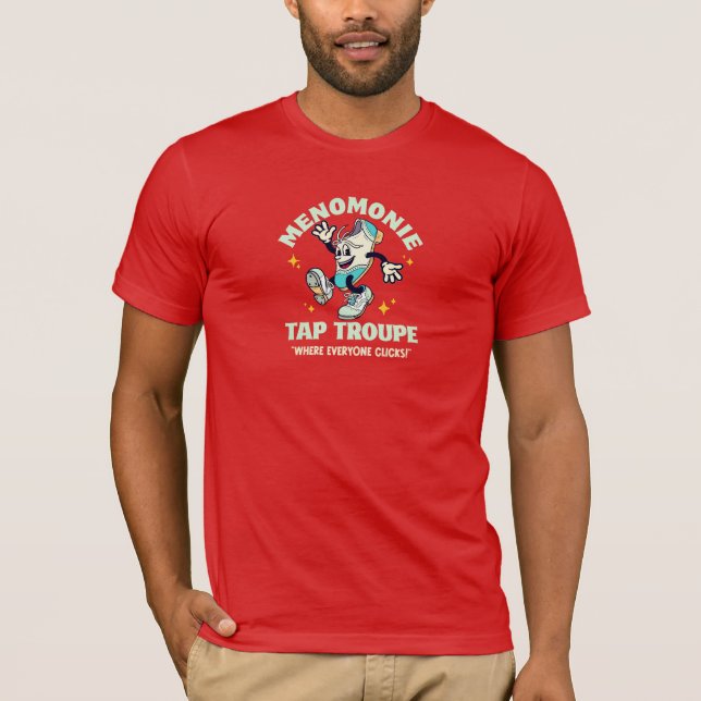 Camiseta Cartoon Tap Troupe Logo  (Anverso)