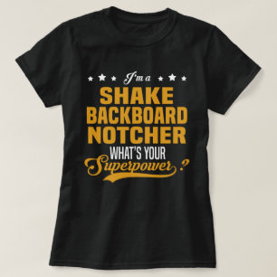 Camiseta Cartucho de anclaje trasero de agitación