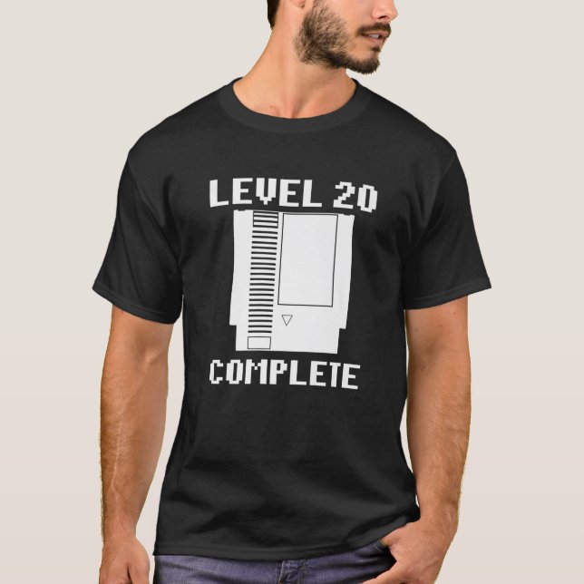 Camiseta Cartucho de juego clásico de 20 años para videojue (Anverso)