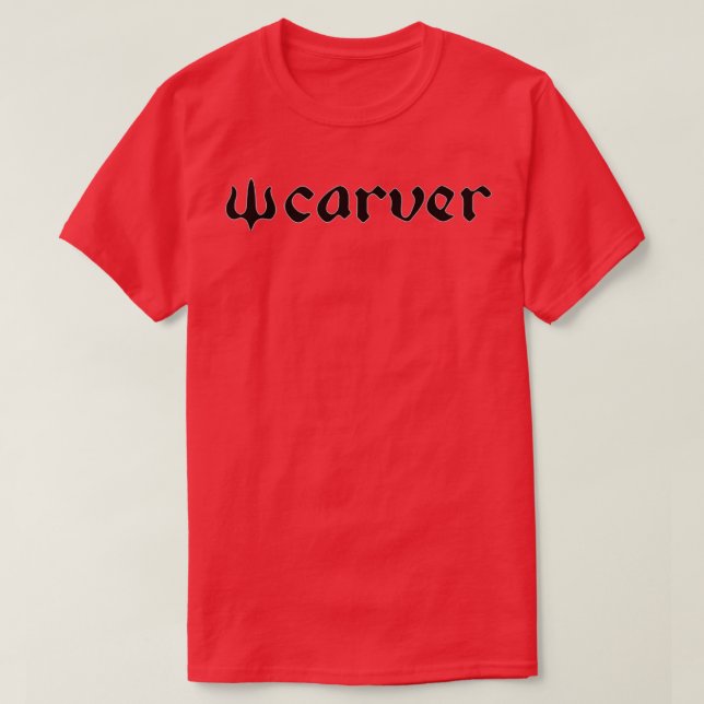 Camiseta Carver Skateboard (Diseño del anverso)
