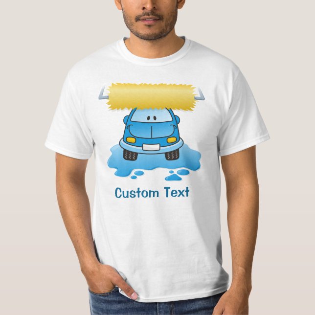 Camiseta Carwash Personalizado T-Shirt (Anverso)