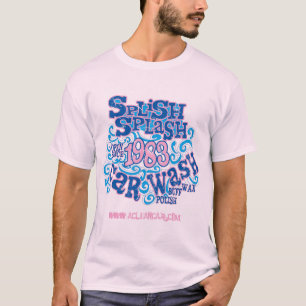 Camiseta carwash splish del chapoteo