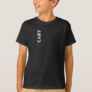Camiseta Cary North Carolina CMYK Glitch Type