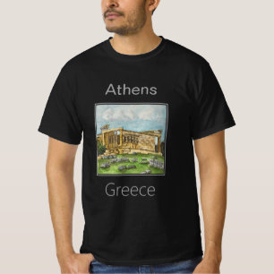 Camiseta Caryatidos de la Erechtheion, Acrópolis, Grecia