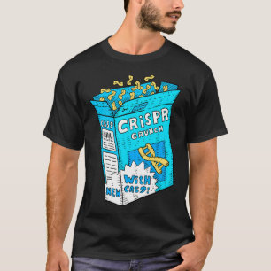 Camiseta Cas9. Edición de genes. Cereal de Ciencia. Adn.