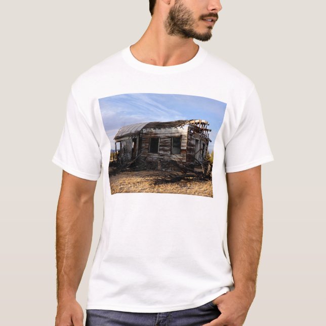 Camiseta Casa Abandonada En Kelso California (Anverso)