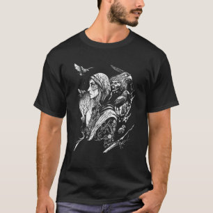 Camiseta Casa Andante sobre patas de pollo folklore eslavo